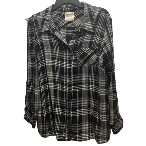 Style & Co Tops - Style & Co. Plaid Button Down Shirt Style & Co Tops - Style & Co. Plaid Button Down Shirt